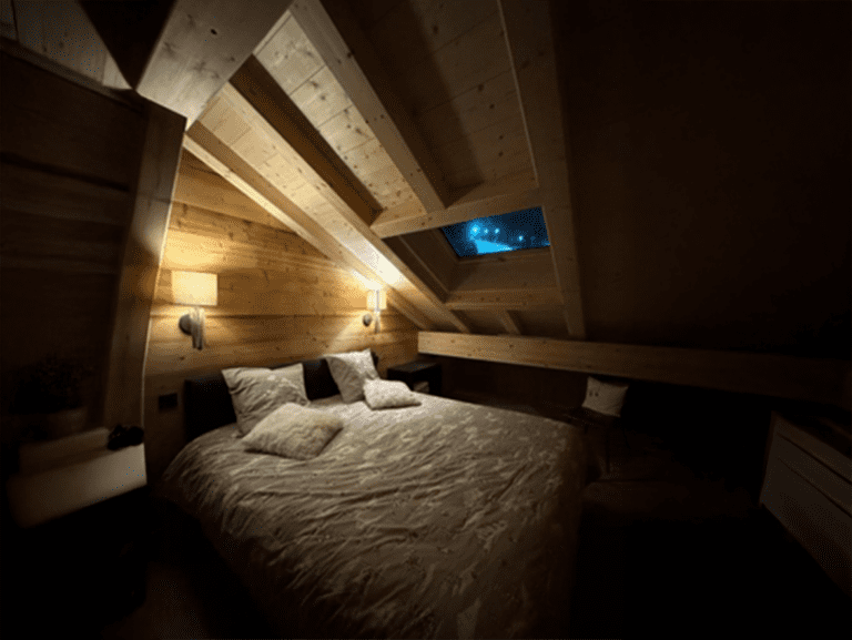 Chalet - Salon chaleureux Châtel