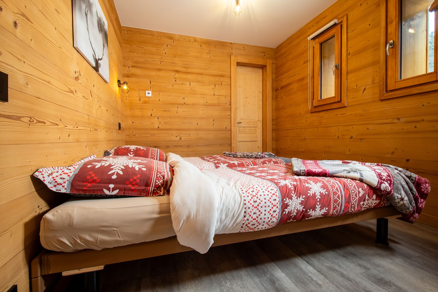 Coin repas de l'appartement à Châtel
