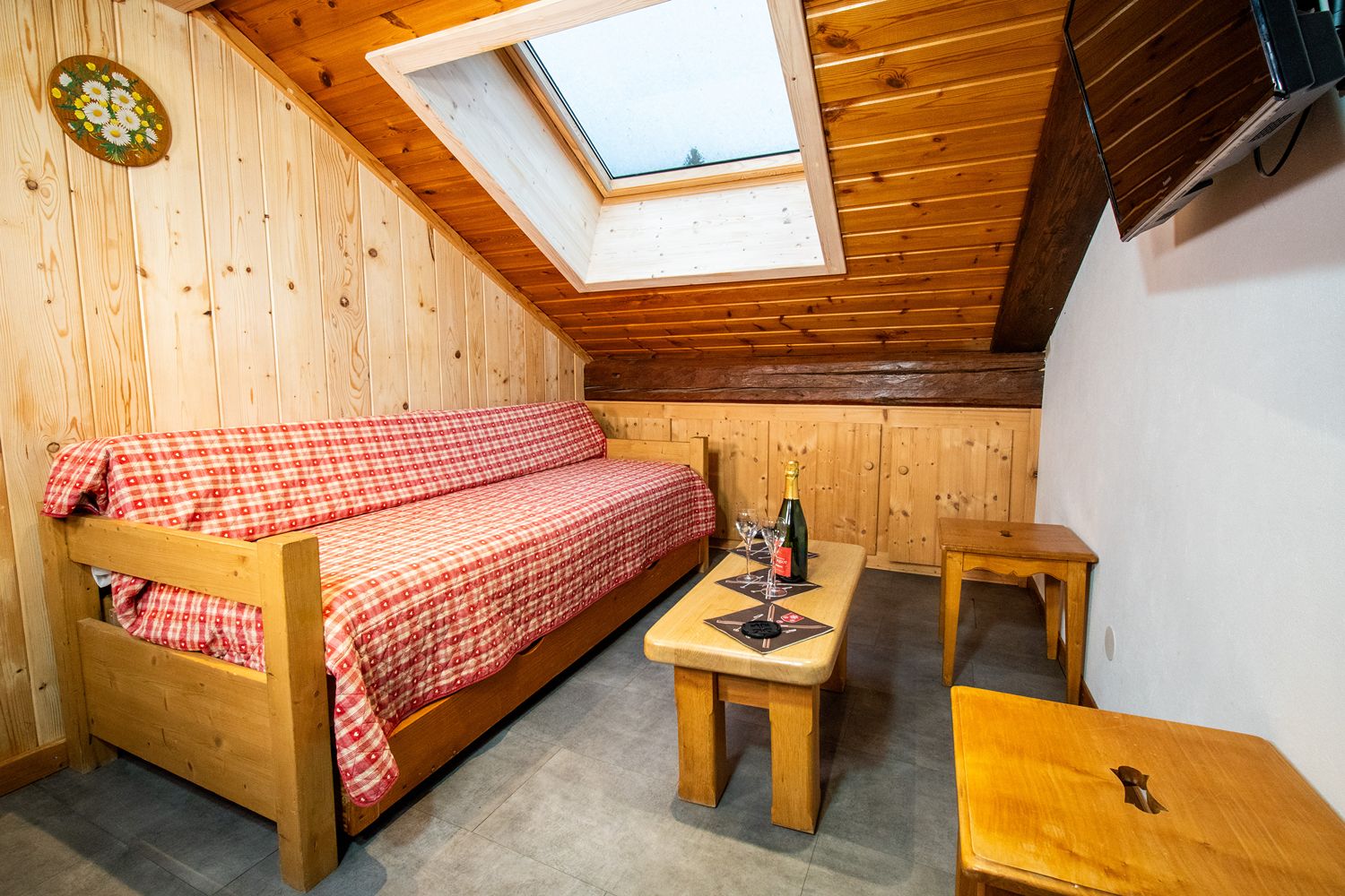 Cuisine moderne de l'appartement à Châtel