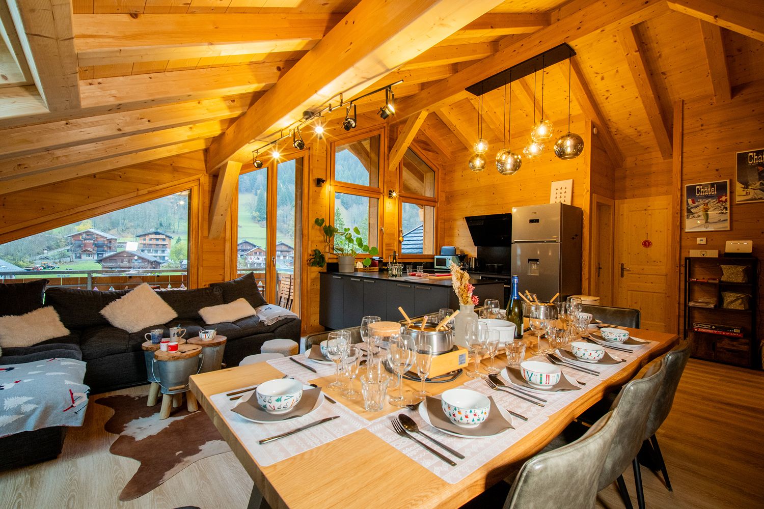 Environnement de la résidence à Châtel